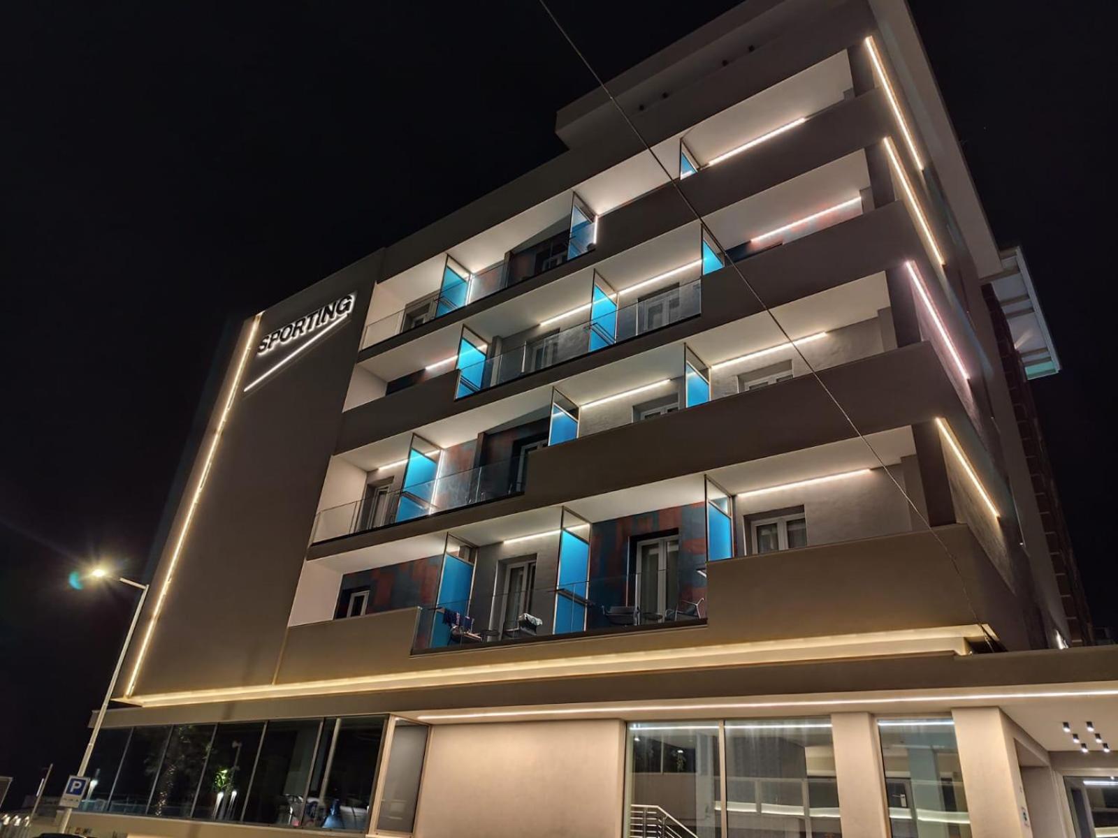 Hotel Sporting Riccione Extérieur photo